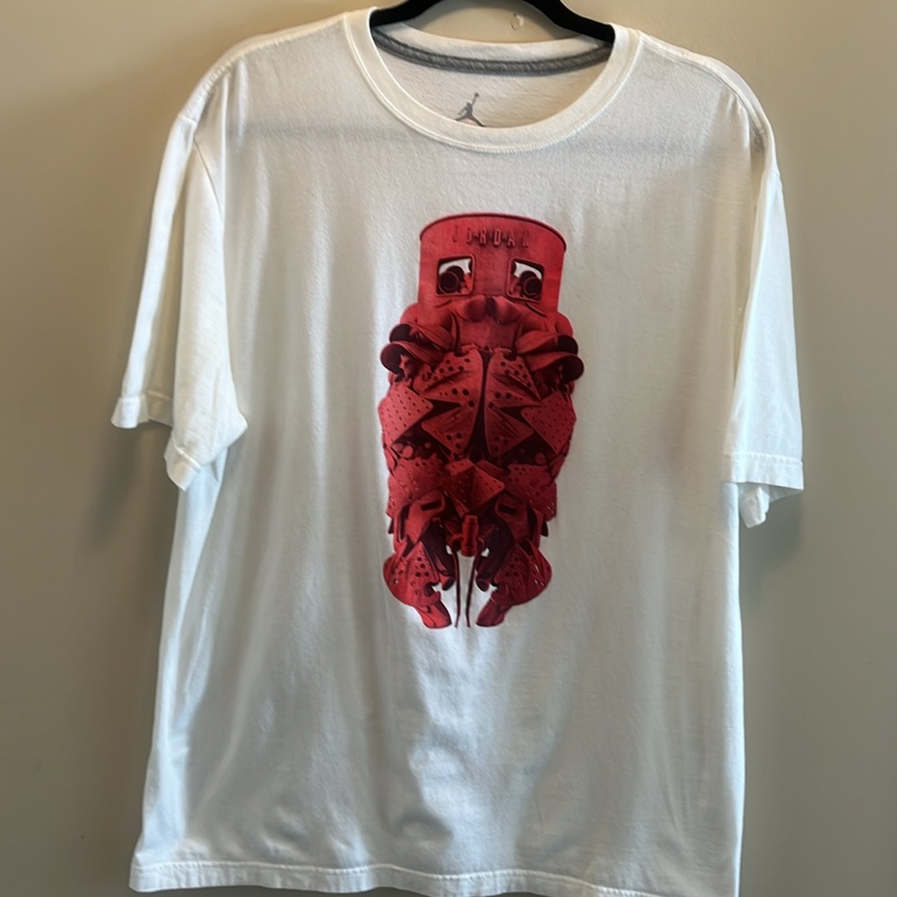 Rare Jordan T-Shirt with Animated Jordan Character - Picture 3 of 7